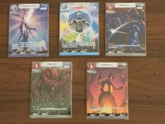 ウルトラマンカードゲーム　プロモ　5枚セット