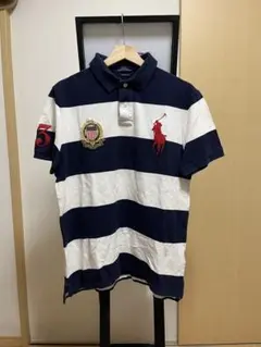 Ralph Lauren ラルフローレン ポロシャツ ビッグポニー ボーダー