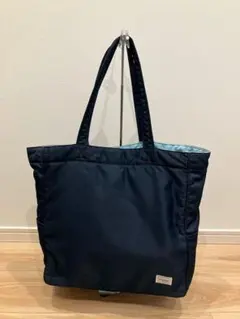 【希少】PORTER TANKER トートバッグ ネイビー×ブルー　A4