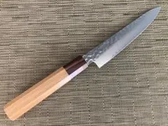 包丁 ペティ ナイフ VG10 ダマスカス 150mm 漆塗富士朴丸柄 34 - メルカリ