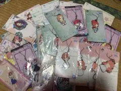五等分の花嫁 一番くじ 下位賞まとめ ラバーストラップ 色紙 アクリルスタンド