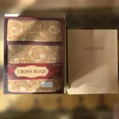 CROSS ROAD 敷き毛布　シーツ 140x200cm