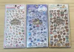 プチドロップステッカー、ジュエルプチドロップ　3枚セット