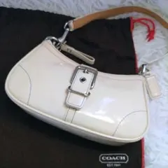 COACH SOHO コーチ ソーホー ワンショルダーバッグ エナメル