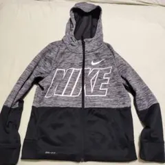 NIKE Dri-Fit パーカー M グレー/ブラック