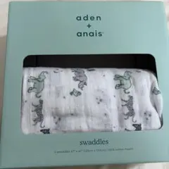 aden + anais スワドル モスリンコットン　動物