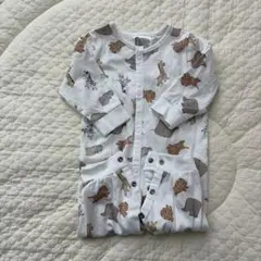 H&M 動物柄ロンパース 68cm