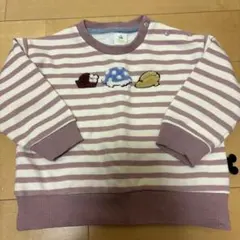 Disney baby ボーダー トレーナー 80cm