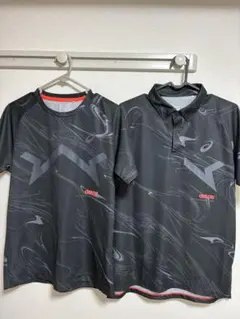 asics tシャツ　ポロシャツ　2枚　Mサイズ