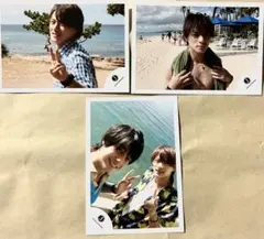 平野紫耀　ジュニア時代　公式写真3枚セット