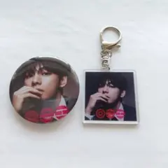 BTS ARIRANG キーリング テテ　テヒョン　V テテ V BTS アリラン ARIRANG キーリング キーホルダーB - メルカリ