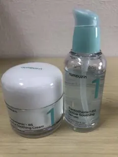 クリームほぼ未使用⭐︎ナンバーズイン1番 パントテン酸 スージングクリーム&セラム