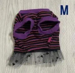 【Jii♡wan】ハンドメイド　ハロウィンカラー　フレアワンピース／M
