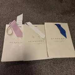 BURBERRY ショップ袋 3枚セット