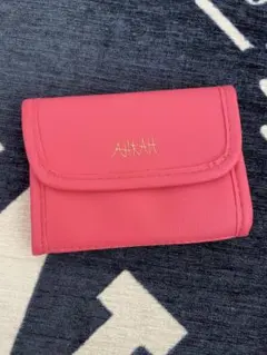 アーカー　合成皮革 フラップ式ポーチ