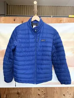 patagonia ダウンジャケット 青