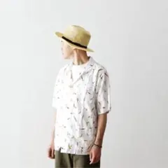 Nigel Cabourn LYBRO ナイジェルケーボン リブロ　半袖シャツのサムネイル