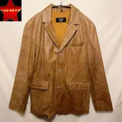 Horn Works レザーテーラードジャケット レザージャケット 革ジャン L