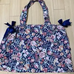 【お値下げ中】Emoni 花柄トートバッグ