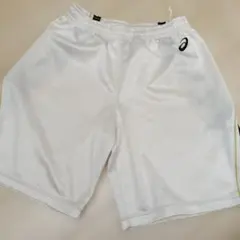 ASICS バスケットボールパンツ ホワイト