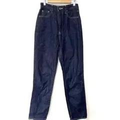 rienda ストレートデニムパンツ ハイウエスト　25