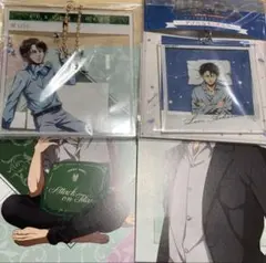 進撃の巨人　リヴァイ アクリルキーホルダー カワスイ　おやすみ調査兵団　カード