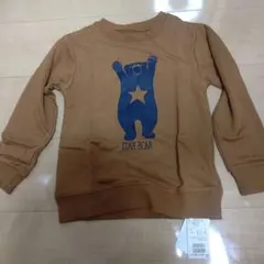 新品タグ付き☆120 ナルミヤ トレーナー クマ