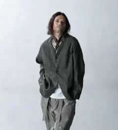 EGO TRIPPING LINEN SUCK JACKET (CH)麻のサムネイル