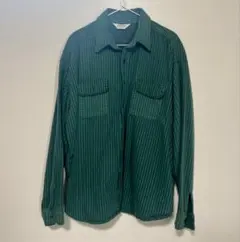 Five Brother ネルシャツ USA製 2XL グリーン 古着