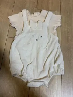 ミッフィ　ロンパース　２点セット