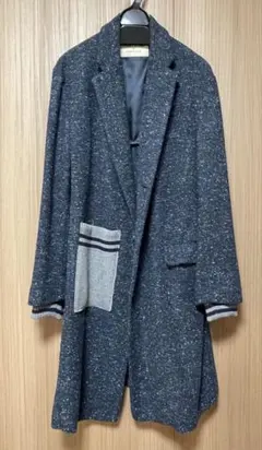 ドリスヴァンノッテン ツイード ポンチョ ジャケット ベルギー製