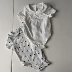 【未使用・美品】SHEINロンパース2枚セットベビー服