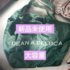 新品未使用！ DEAN & DELUCA 折りたたみバッグ 緑エコバッグ
