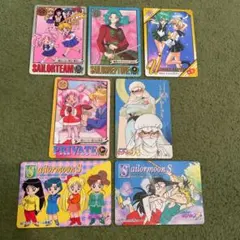 セーラームーン　カード　7枚