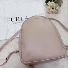 フルラ　FURLA　レザー　リュック　ピンクのサムネイル