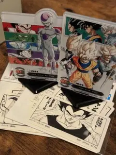 一番くじ ドラゴンボール 40th ～其之壱～F賞2種　ステッカーセット2種