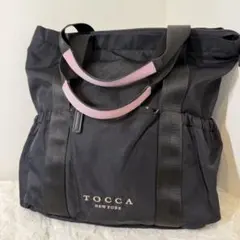 TOCCA トッカ 3wayバッグ 黒 リュック 通学 軽量