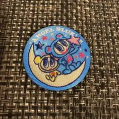 新品　ANGELBLUE 刺繍缶バッジ　ナルミヤキャラクターズ　エンジェルブルー