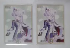 ホロカ 白上フブキ ブルームカップ プロモ 2枚セット ホロカ 白上フブキ ブルームカップ プロモ 2枚セット ホロカ 白上