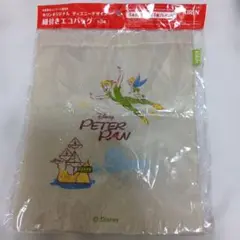 新品未開封　キリンオリジナル ディズニーデザイン 紐付きエコバッグ ピーターパン
