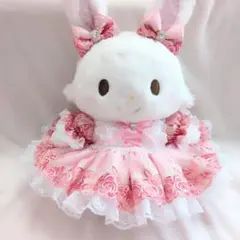 メルメルドールコスチューム ウイッシュミーメル ピンクお花の紫コス