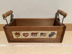 カントリー雑貨♡手作り木製ラガディアンとアンディBOX!ベリンディトールペイント