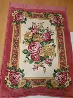 【最終値下げ】花柄毛布　寝具　掛け布団