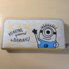 ミニオン 財布 未使用 ラウンドファスナー
