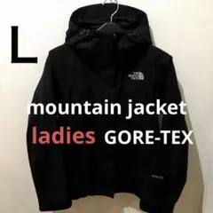 ノースフェイスマウンテンジャケット GORE-TEX レディースBLACK