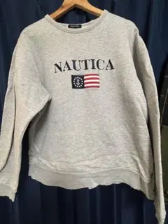 NAUTICA グレー トレーナー Mのサムネイル