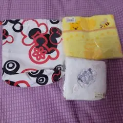 ミッキー・ミニー＆プーさんタオルセットおまけ付き