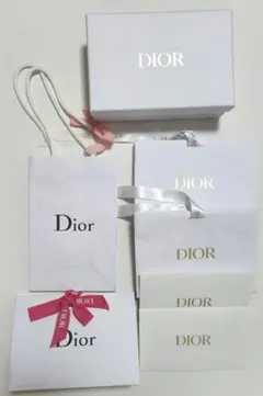 Dior ショップ袋 箱 封筒　6点セット