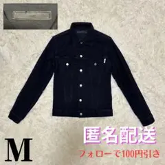 美品 牛革 綿95% BEAMS VAPORIZE デニム ジャケット M