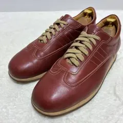 バーバリーロンドン　革靴　レザースニーカー　レースアップ　25 1/2
